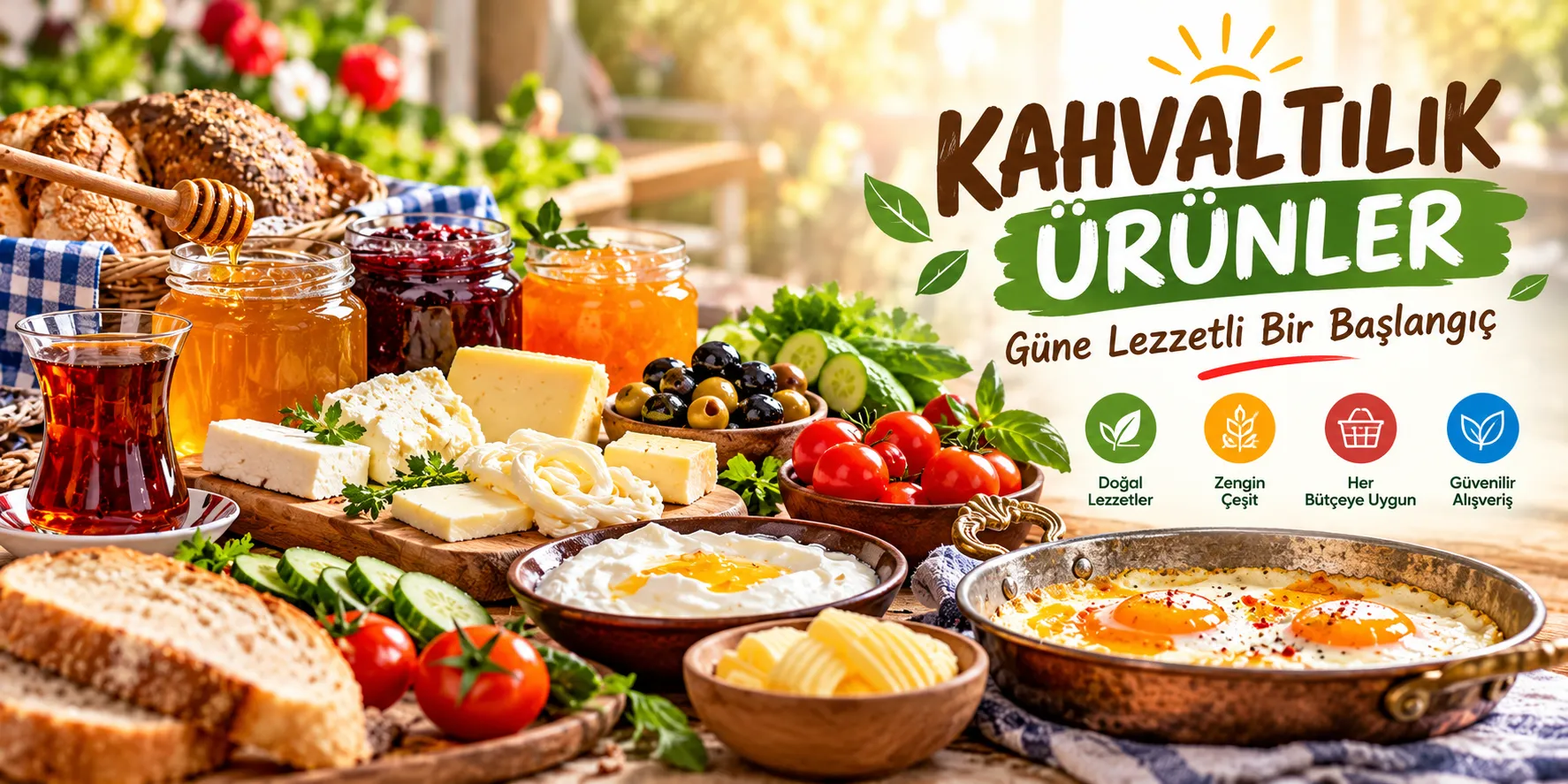 Doğal Kahvaltılık Lezzetler